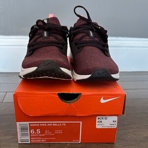 Nike Air Bella TR  Sneakers - Maroon and Black